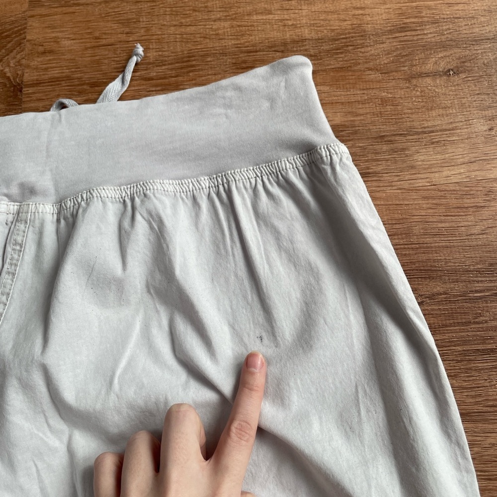 XCVI WEARABLES Cargo Drawstring Pants XL Ruched Gaucho Buckle Gorpcore - Picture 7 of 9
